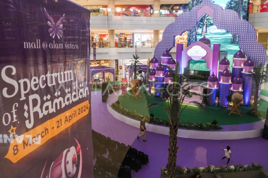 dekorasi mall ramadhan 2025